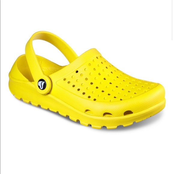 skechers sandals yellow